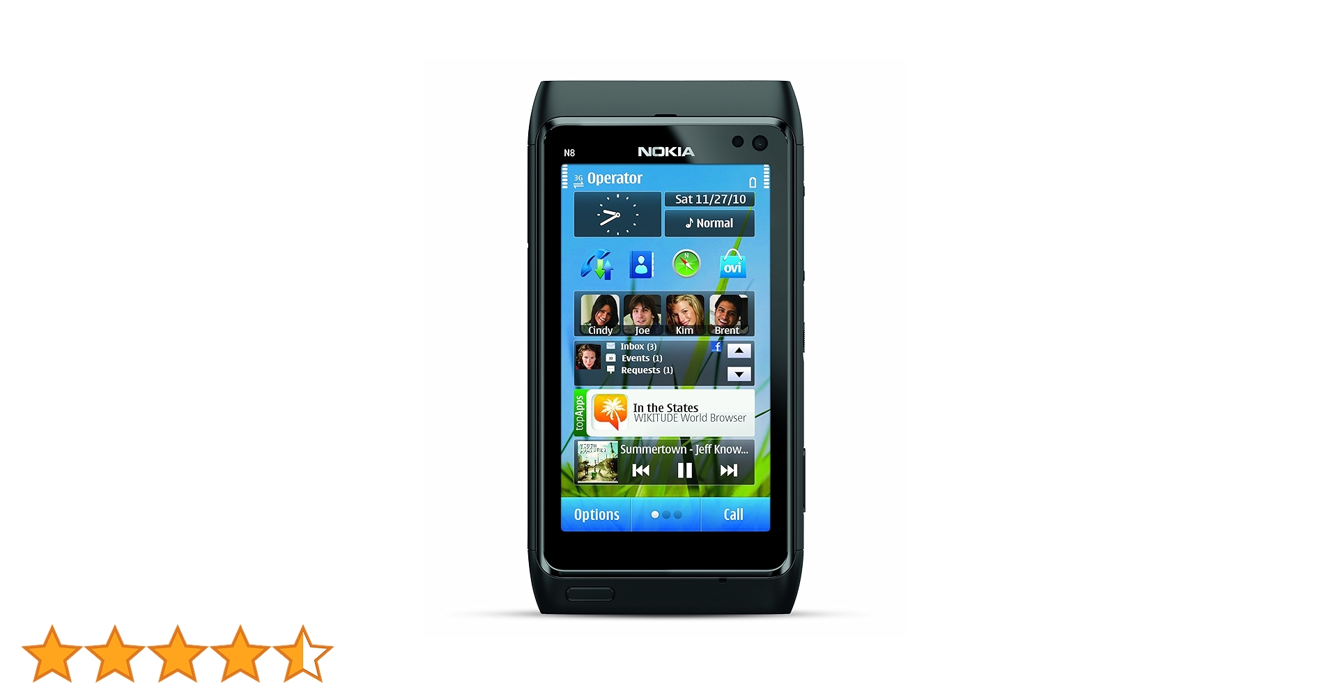 【美品】NOKIA N8 Amazon | Nokia N8 Unlocked GSM Touchscreen Phone Featuring